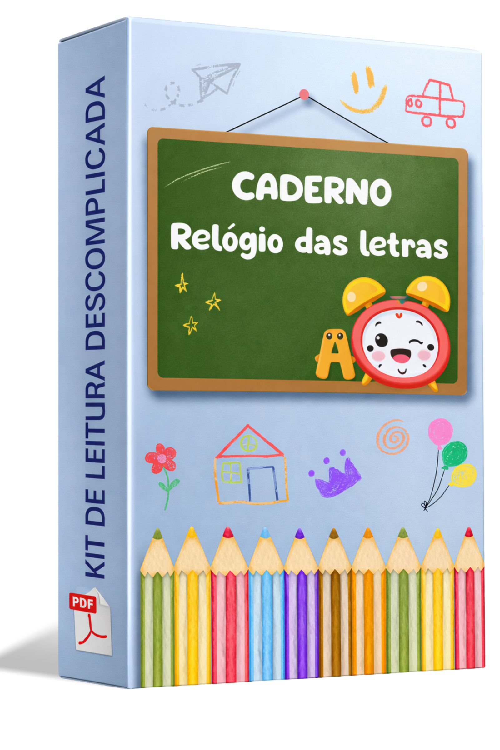 relogio das letras